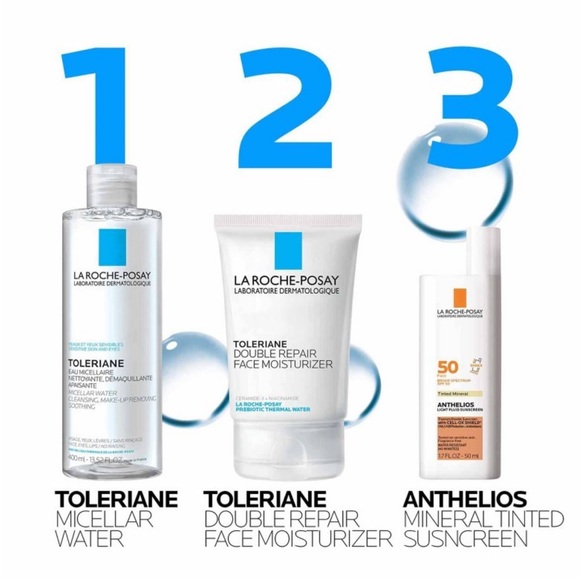 LA ROCHE- POSAY TOLERIANE DOUBLE REPAIR FACE MOISTURIZER - Picture 2 of 8
